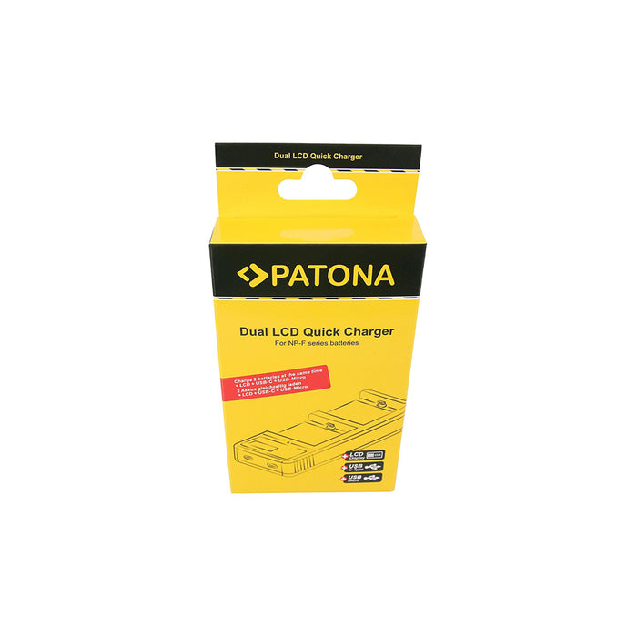 Patona Caricabatterie per Panasonic DMW-BLK22