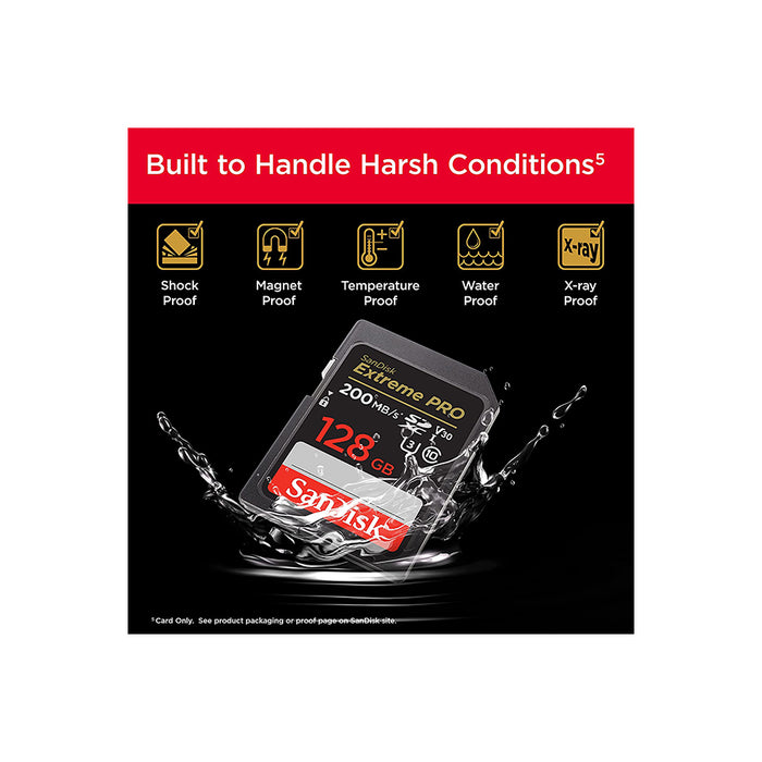 SanDisk 128 GB Extreme PRO scheda SDXC