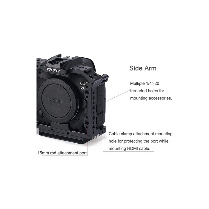 Tilta Camera Cage per Canon R5/R6 - Art. TA-T22-A-B V2