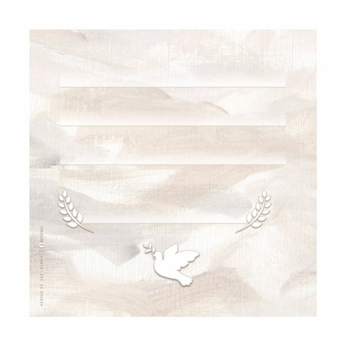 Album con pagine in cartoncino bianco "Comunion 17" 20 fogli (24x24)/20 fogli (31x31) - Art. CMR242420/CMR313120