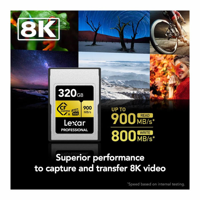 Lexar Cfexpress 320GB Serie Gold Type A