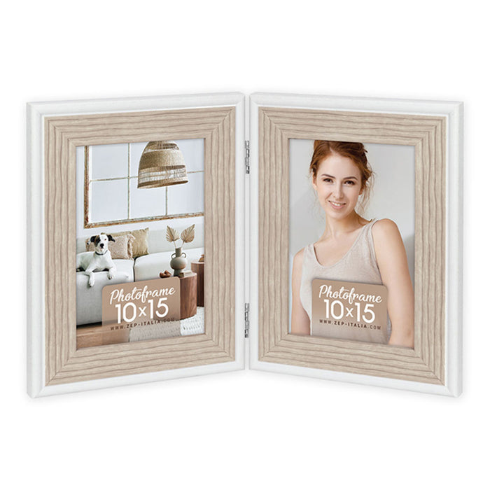 Cornice multipla in plastica "Augusta 2Q" (2x10x15) - Art. HV246