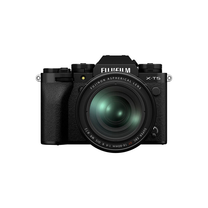 Fujifilm X-T5 (Black) +16-80mm F4 R OIS WR - Garanzia Fujifilm Italia