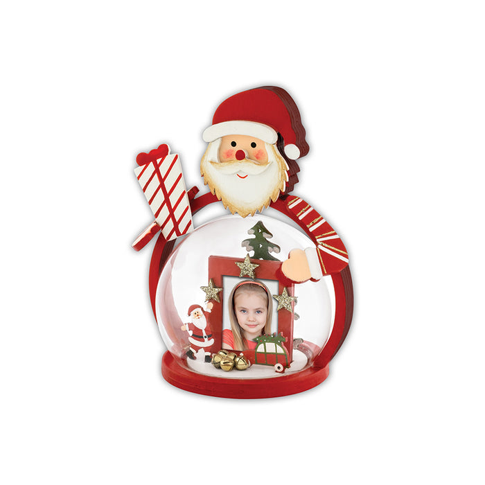 Decorazione natalizia portafoto "Kilian" (3,5x4,5) - Art. LS737